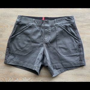 NWT Washed Black Spanx Stretch Shorts